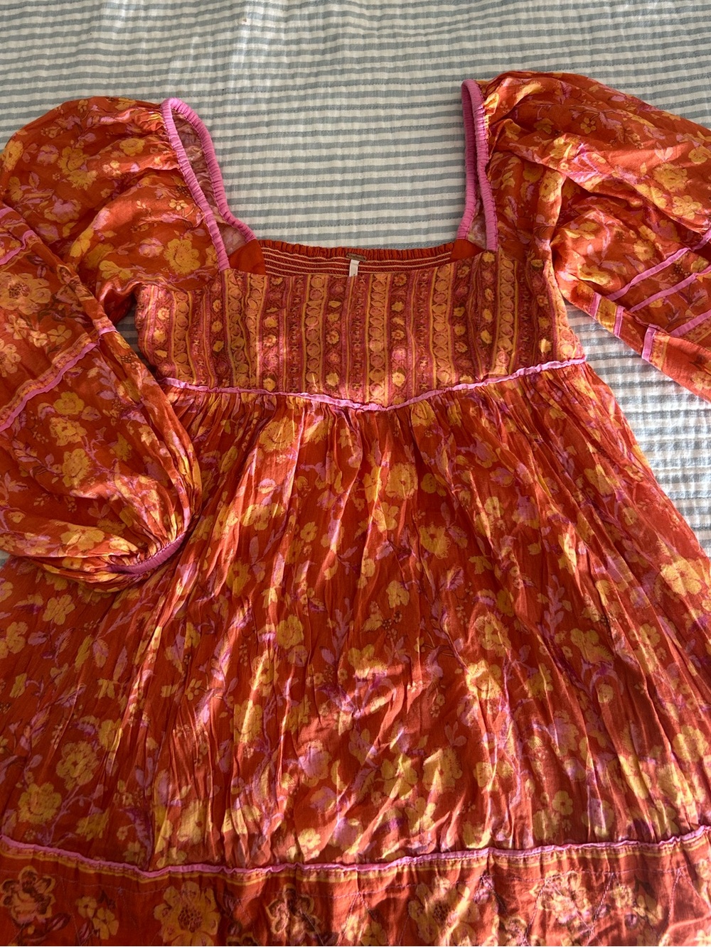 Free People Endless Afternoon Mini Dress